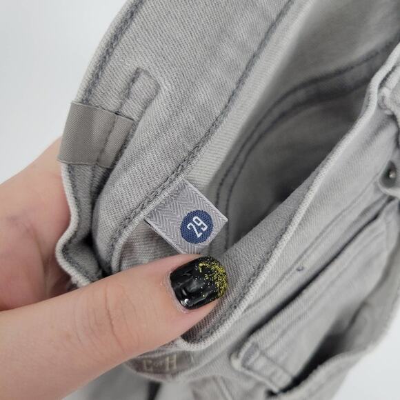 Citizens of Humanity Grey Wash Mid Rise Straight Jeans 29 - Picture 8 of 11